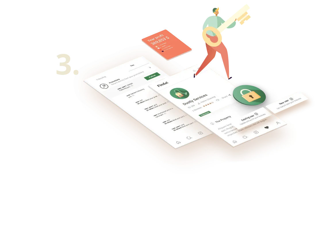 A listing being verified